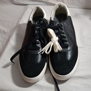Johnston & Murphy Black and White Sneakers